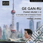 Ru / Zhang - Piano Music Vol. 2 - 12 Etudes For Extended Piano cd