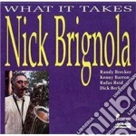 Nick Brignola - What It Takes cd