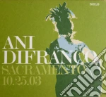 Ani Difranco - Sacremento 10.25.03 cd
