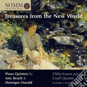 Treasures From The New World: Piano Quintets By Amy Beach & Enrique Oswald cd musicale