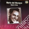 Mario Del Monaco: Opera Arias cd
