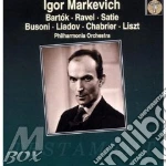 Igor Markevich: Bartok, Ravel, Satie cd