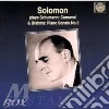 Solomon - Klaviersonate 3/Carnaval cd