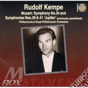 Rudolf Kempe: Mozart Symphony No.34 & Symphonies Nos.39 & 41 cd musicale di Wolfgang Amadeus Mozart