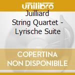 Juilliard String Quartet - Lyrische Suite cd