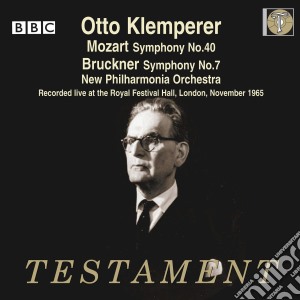 Otto Klemperer: Mozart & Bruckner (Live 1965) (2 Cd) cd musicale di Otto Klemperer