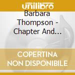 Barbara Thompson - Chapter And Verse cd
