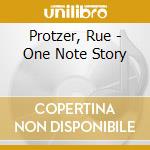 Protzer, Rue - One Note Story
