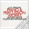 Piano & percussion works cd