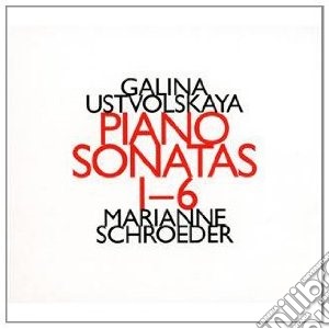 Ustvolskaya Galina - Sonate Per Pianoforte (nn.1-6) cd musicale di Galina Ustvolskaya