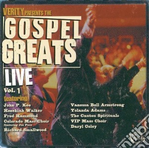 Gospel Greats Live Vol.1 / Various cd musicale di Gospel Greats Live