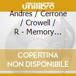 Andres / Cerrone / Crowell / R - Memory Palace cd