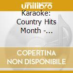 Karaoke: Country Hits Month - September 2010 / Var cd