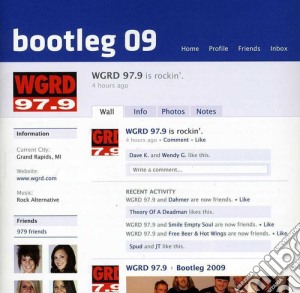 Wgrd 97.9 Bootleg 09 / Various cd musicale