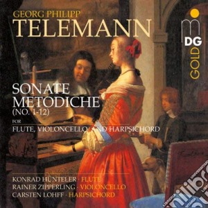 Georg Philipp Telemann - Sonate Metodiche No. 1-12 cd musicale di Telemann,Georg Philipp