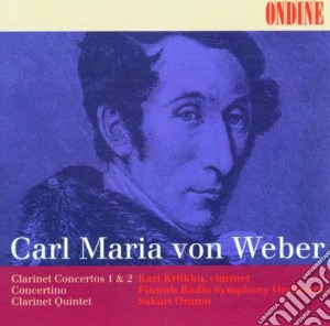 Von Weber- Clarinet Concertos 1&2 cd musicale di Von Weber