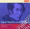 Von Weber- Clarinet Concertos 1&2 cd