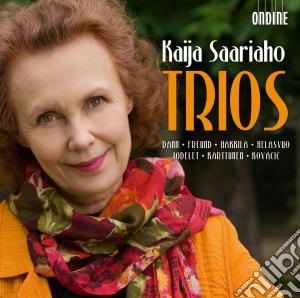 Saariaho Kaija - Trios: Mirage, Cloud Trio, Cendres, Je Sens Un Deuxieme Coeur, Serenatas cd musicale di Kaija Saariaho