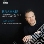 Johannes Brahms - Piano Concerto No. 2 Handel Variations cd