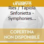 Ries / Tapiola Sinfonietta - Symphonies Nos. 4 & 5 cd