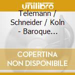 Telemann / Schneider / Koln - Baroque Recorder Concerto (6 Cd) cd