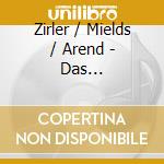 Zirler / Mields / Arend - Das Heidelberger Lautenbuch cd musicale
