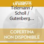 Telemann / Scholl / Gutenberg Soloists - Complete Cantatas 1 (2 Cd) cd musicale