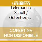 Telemann / Scholl / Gutenberg Soloists - Complete Cantatas 1 (2 Cd) cd