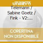 Telemann / Sabine Goetz / Fink - V2: Complete Cantatas cd
