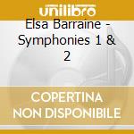 Elsa Barraine - Symphonies 1 & 2 cd