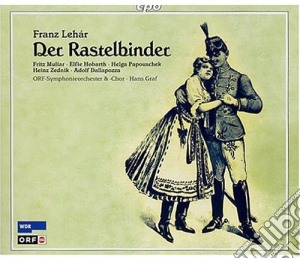 Franz Lehar - Der Rastelbinder (2 Cd) cd musicale