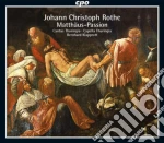 Cantus Thuringia/klapprott - Rothe/matthew Passion cd