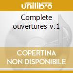 Complete ouvertures v.1 cd musicale di Richard Wagner