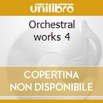 Orchestral works 4 cd musicale di Paul Hindemith