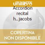 Accordion recital h..jacobs cd