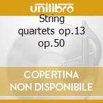 String quartets op.13 op.50 cd musicale di Hans Pfitzner