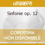 Sinfonie op. 12 cd musicale di Luigi Boccherini