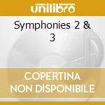 Symphonies 2 & 3 cd