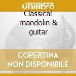 Classical mandolin & guitar cd