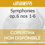 Symphonies op.6 nos 1-6 cd musicale di J.christian Bach