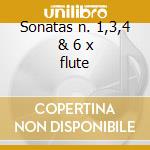 Sonatas n. 1,3,4 & 6 x flute