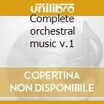 Complete orchestral music v.1 cd musicale di Zelenka