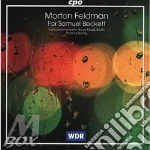 Morton Feldman - For Samuel Beckett: For Chamber Ensemble cd