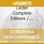 Lieder Complete Editions / Various cd