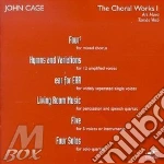 The choral works i - cage john cd
