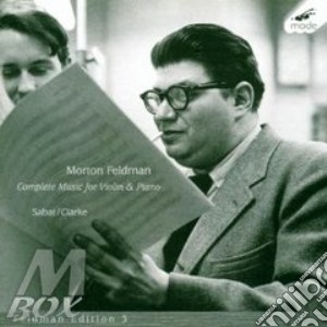 Morton Feldman - Complete Music For Violin (2 Cd) cd musicale di MORTON FELDMAN