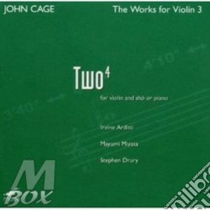 Arditti/Miyata/Drury-Cage Edition 23:Violin 3 cd musicale di John Cage