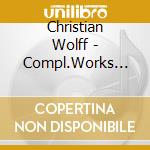 Christian Wolff - Compl.Works Violin / Piano cd