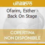 Ofarim, Esther - Back On Stage cd
