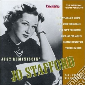 Jo Stafford - Just Reminiscin' cd musicale di Jo Stafford